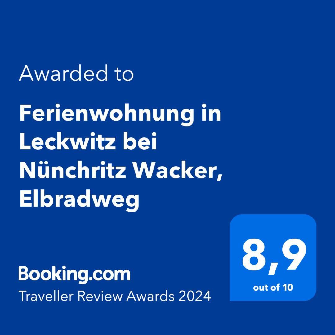 Apartment In Leckwitz Bei Nünchritz Wacker, Elbradweg